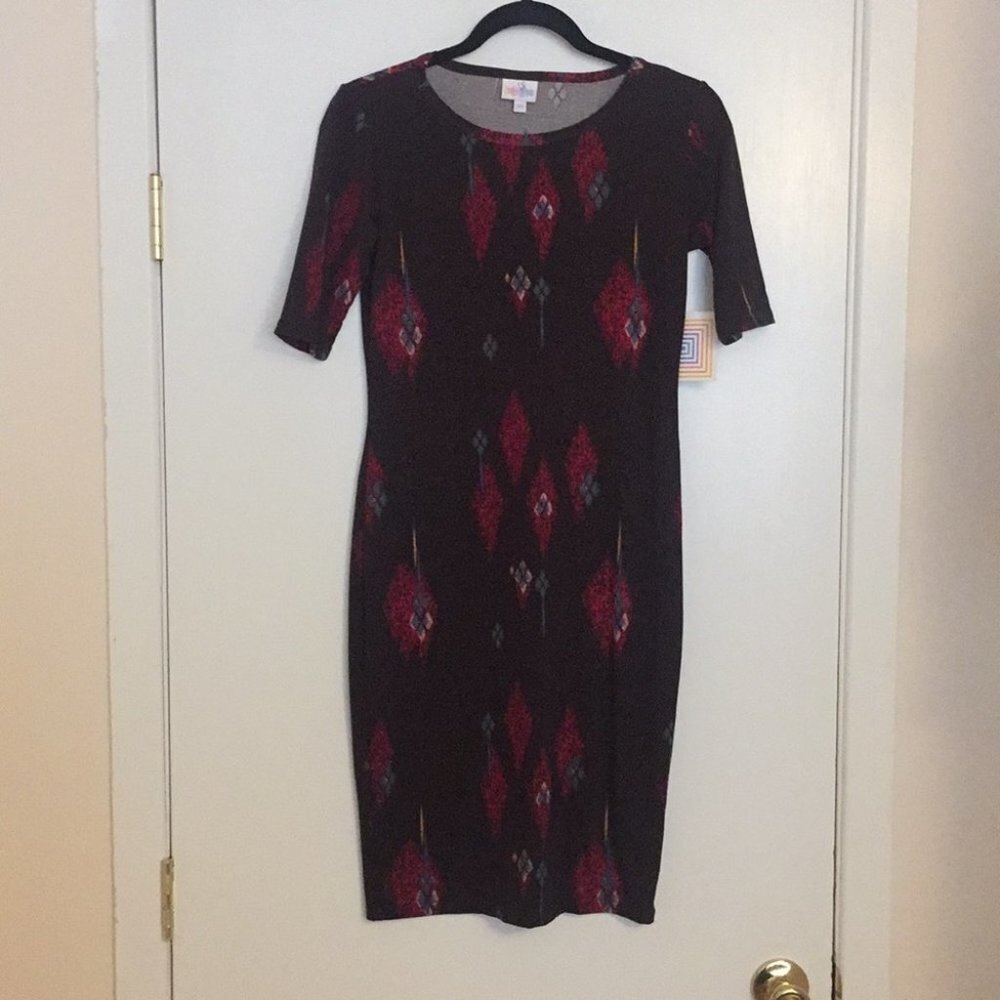 XSโ LulaRoe Julia Dress D05 830